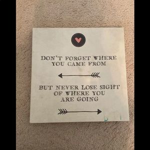 Inspirational canvas